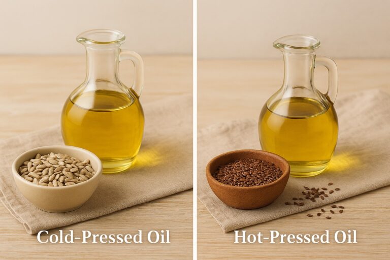 冷壓油 vs 熱壓油差在哪？一次看懂5個重點！